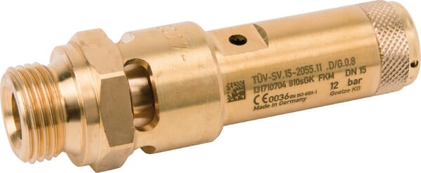 KRAMP Sicherh.ventil 1/2"CE 12 bar SV2122G08M12B