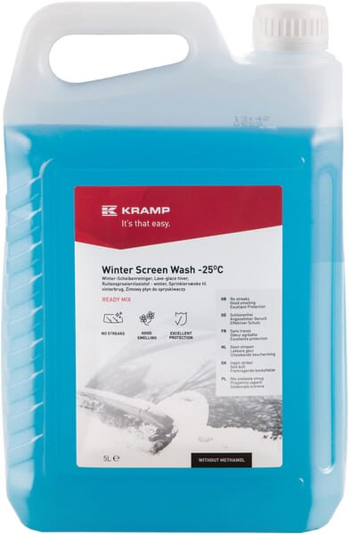 Winter windshield cleaner ready mix -25°C 5 L