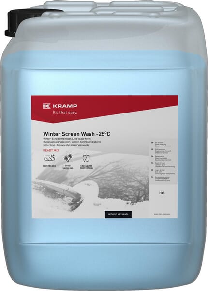 Winter windshield cleaner ready mix -25°C 20 L