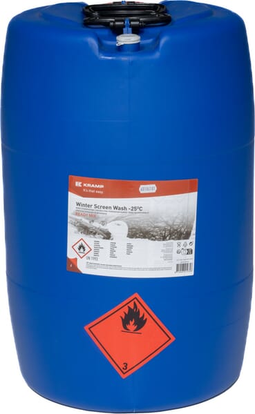 KRAMP Winter-Windschutzscheibenreiniger -25° 60L - 1 Fass - SW301060KR