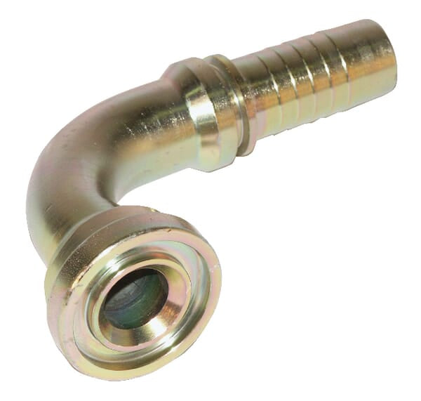 KRAMP Pressarmatur DN16-Flansch Ø34mm 90° PFLK161090