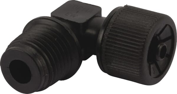 Elbow screw connection