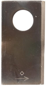 KRAMP Mähmesser links 94x48x3 mm, Bohrung Ø 23 mm, geeignet für Mörtl, 25er-Packung - 25 Stück T673LKR