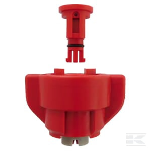 KRAMP Injektordüse TD 60° 04 rot/grau Keramik Agrotop TD6004