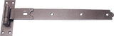 KRAMP Gerader Bandscharniersatz 400 mm 16" Schwarz - 2 Stück TO8296C