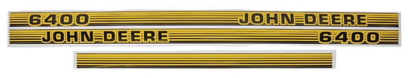 KRAMP Aufkleberset "John Deere 6400" TR6400JD
