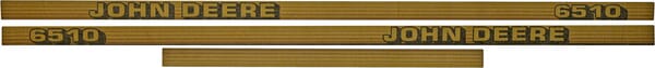 KRAMP Aufkleberset "John Deere 6510" TR6510JD
