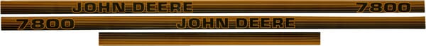 KRAMP Aufkleberset "John Deere 7800" TR7800JD