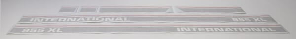 KRAMP Aufklebersatz "International 955 XL" Case - IH TR955XLIH