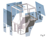 AGCO Seitenfenster 1634975M1