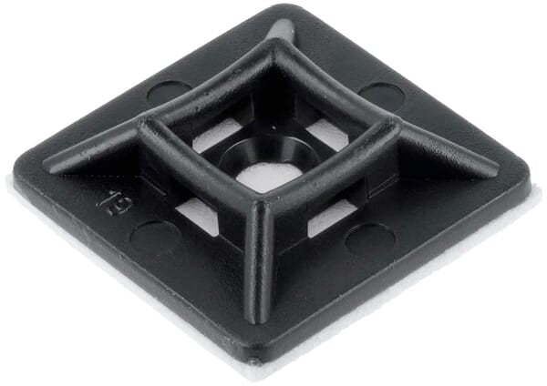 Self-adhesive cable tie holder 3.6mm 100pcs.