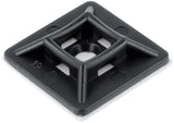 Self-adhesive cable tie holder 3.6mm 100pcs.