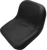 Dessus de siège en PVC noir