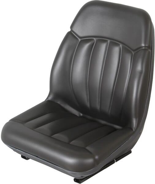Dessus de siège en PVC noir