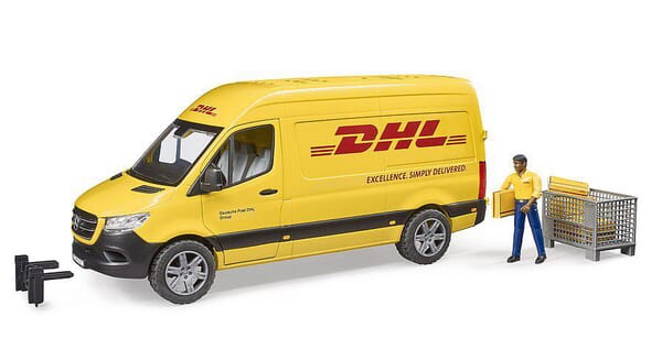 Bruder MB Sprinter DHL mit Fahrer U02671