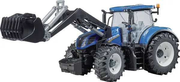 Bruder New Holland T7.315 Spielzeug Traktor mit Frontlader U03121