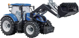 Bruder New Holland T7.315 Spielzeug Traktor mit Frontlader U03121