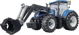 Bruder New Holland T7.315 Spielzeug Traktor mit Frontlader U03121