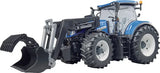 Bruder New Holland T7.315 Spielzeug Traktor mit Frontlader U03121