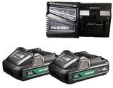 Multi-chargeur 18V 2x 4,0Ah