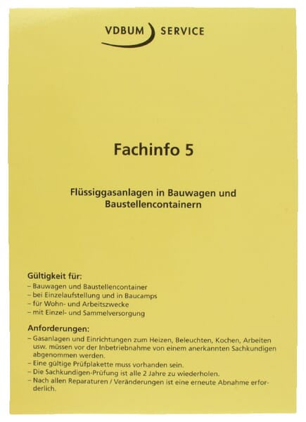 KRAMP Fachinfol-Flüssiggasanlagen VDBAP0055