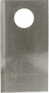 KRAMP Mähmesser links 93x48x3 mm, Bohrung Ø 19 mm, geeignet für PZ, 25er-Packung - 25 Stück VGTF71KR
