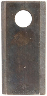 KRAMP Mähmesser links / rechts 107x50x4 mm, Bohrung Ø 19 mm, geeignet für Vicon/PZ, 25er-Packung - 25 Stück VGXD570KR