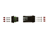 Borne lustre, triple