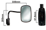 Miroir convexe gauche. complet