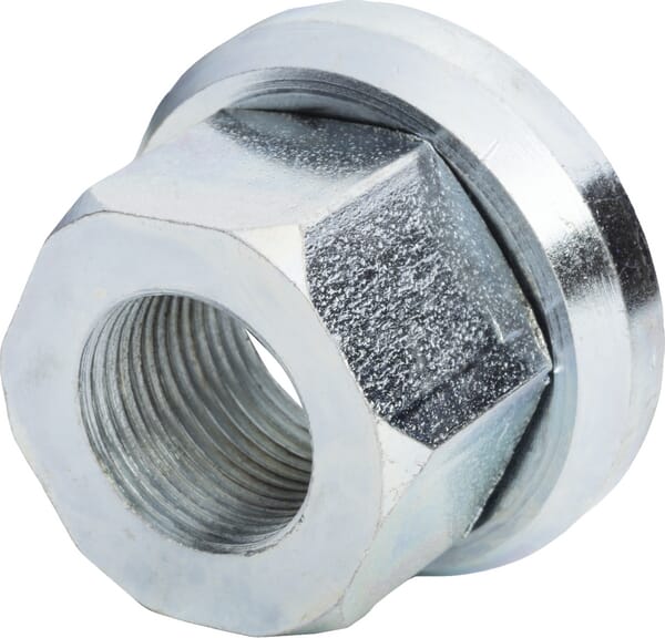 Wheel weight nut