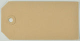 Etiquette marron 60x120 mm 1 trou