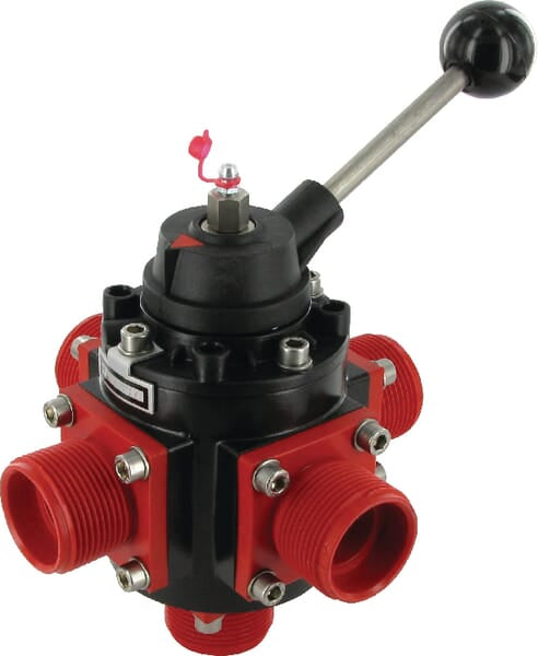 Polmac Kugelhahn 4/5-Wege 1 1/4" VTDC1300