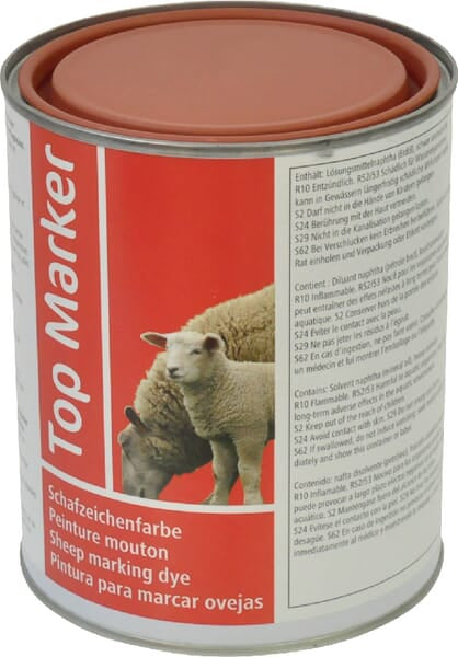 KRAMP Schafmark.flüssigk., rot, 1 kg VV27460