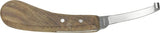 Hoof knife on the left
