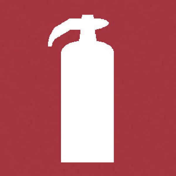 KRAMP Aufkleber Feuerlöscher 200x200 WB250511