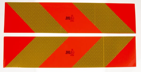 Set of stickers marking signs 566x132mm (LR)