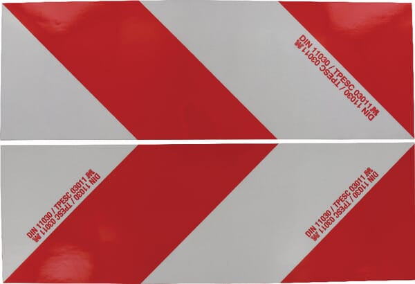 Set of warning stickers 423 x 141mm