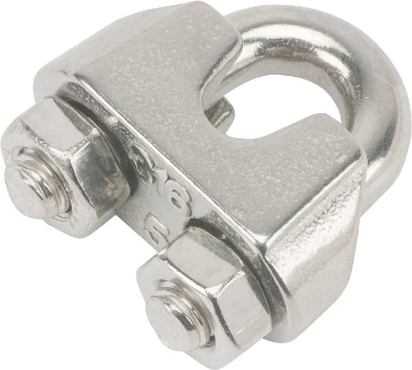 Rope clamp V4A 5mm