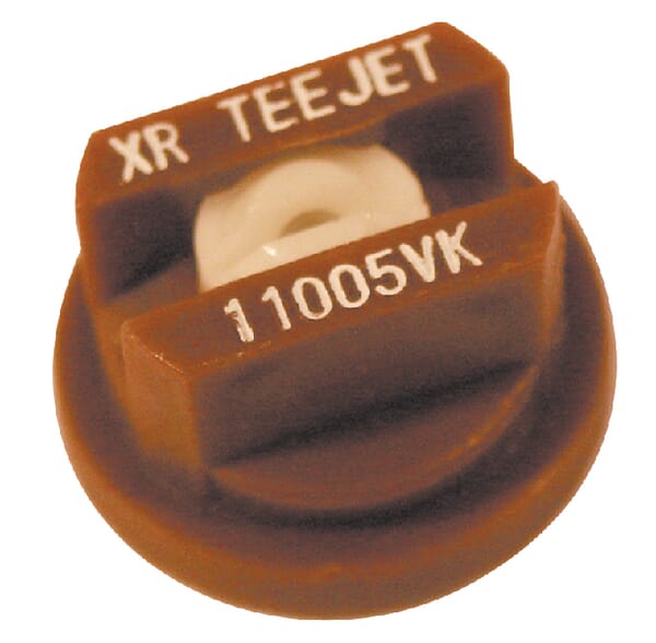 Teejet Flachstrahldüse XR 110° braun Keramik XR11005VK