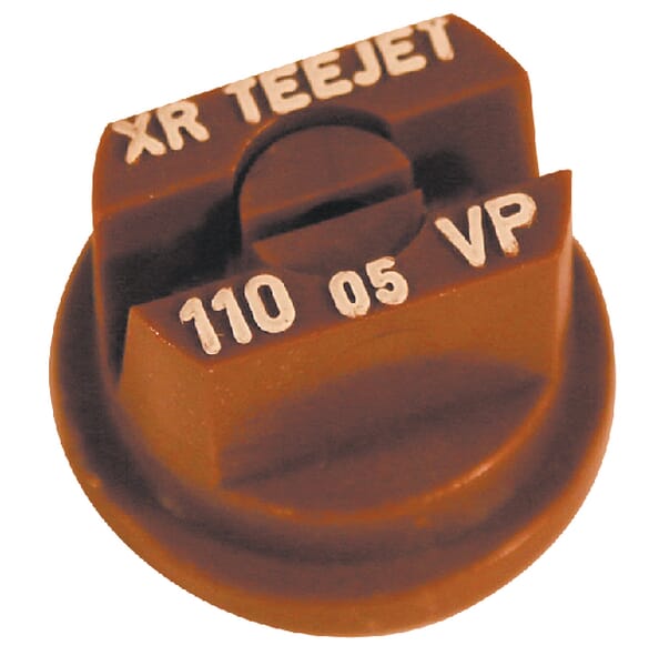 Teejet Flachstrahldüse XR 110° braun Kun XR11005VP