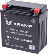 Battery 12V 14Ah 230A closed Kramp