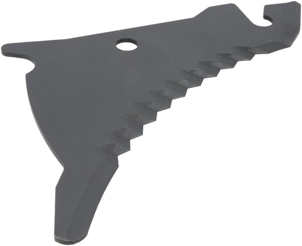 Baling knife with tungsten carbide coating