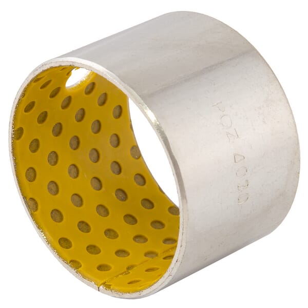 Plain bearing bushing